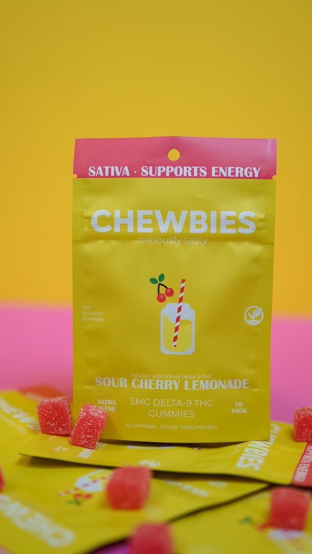 HIGH DOSE 25MG- SOUR CHERRY LEMONADE- SATIVA 10CT