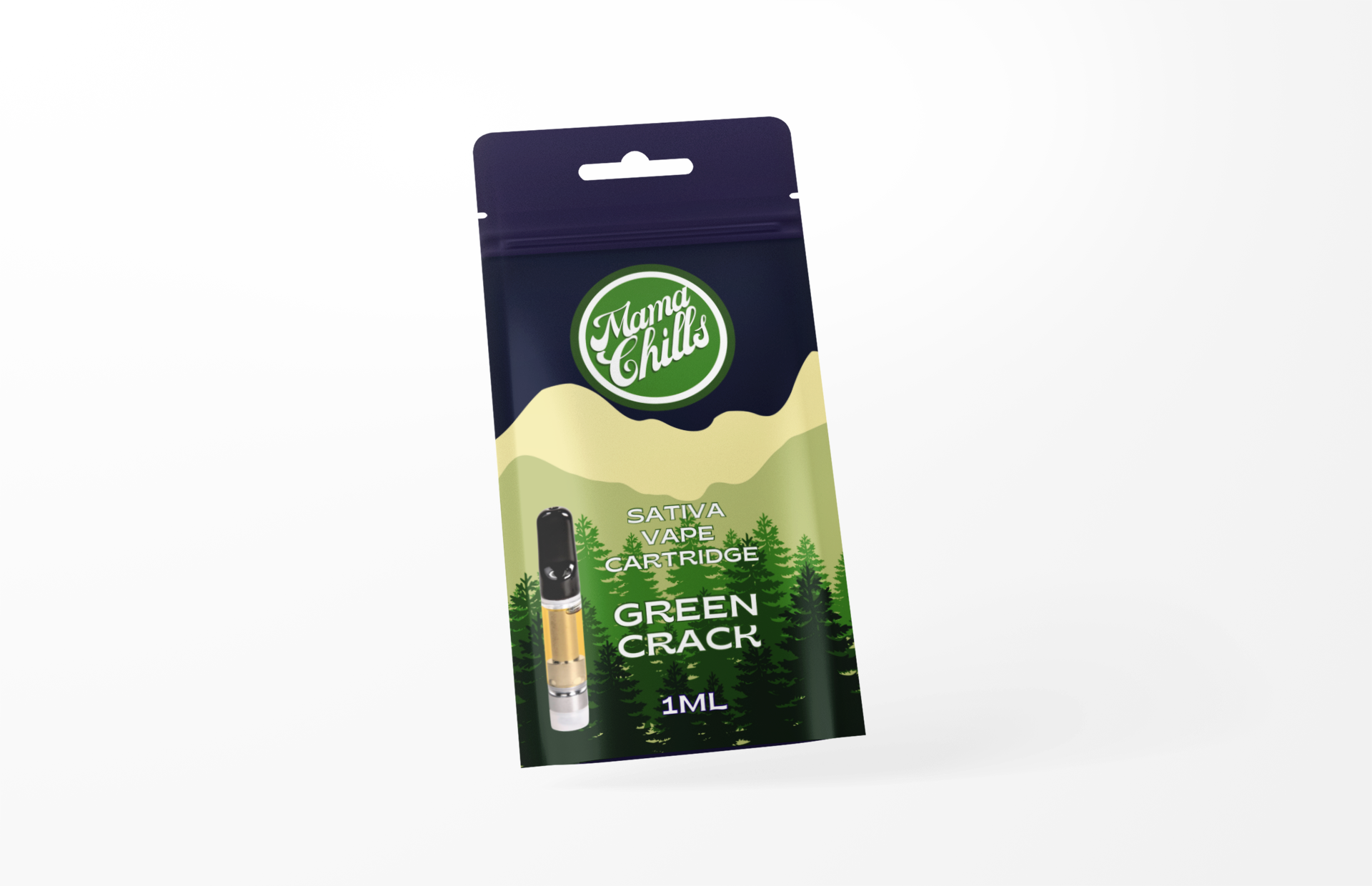 GREEN CRACK 1ML CART