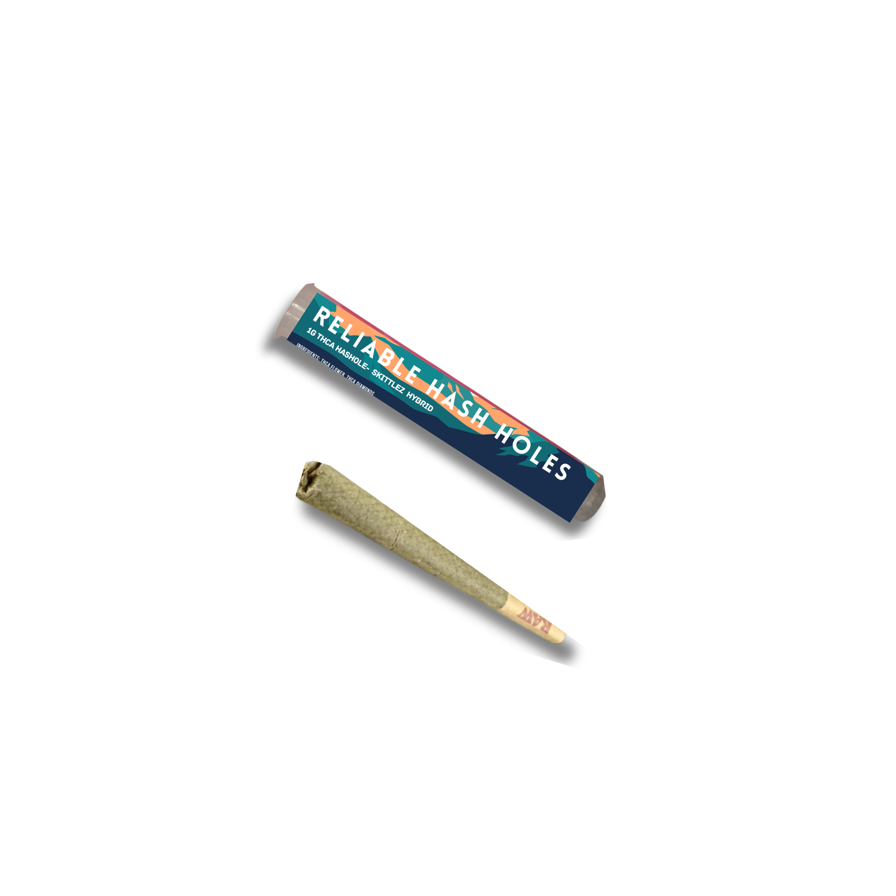 SKITTLEZ HASHCORE PREROLLS - 1G HYBRID HASH HOLE